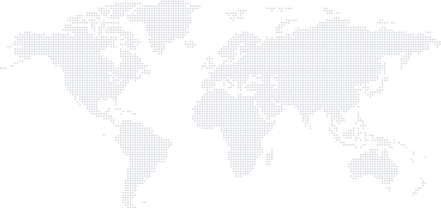 A black-and-white map of the world composed of a grid of small, evenly spaced hexagons. The hexagons create a pixelated appearance, with black representing the continents and white representing the surrounding water.
