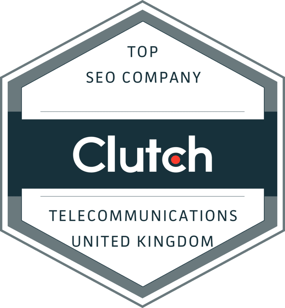 Fractional Teams top clutch.co seo company telecommunications united kingdom