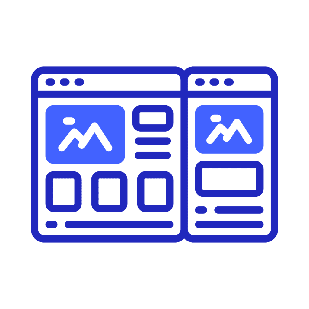 Document Outline Canvas UI Icon
