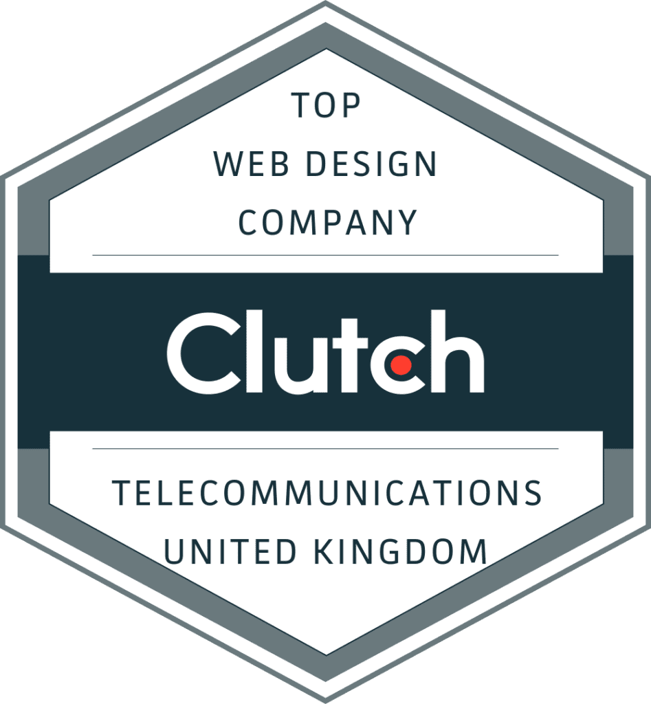 fractional teams top clutch.co web design company telecommunications united kingdom